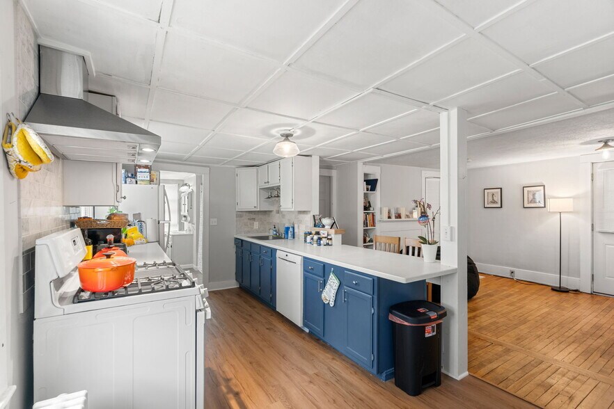 Kitchen & Open Living Area - 22 Spring St