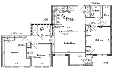 3BR/1.5BA - Sunrise Gardens