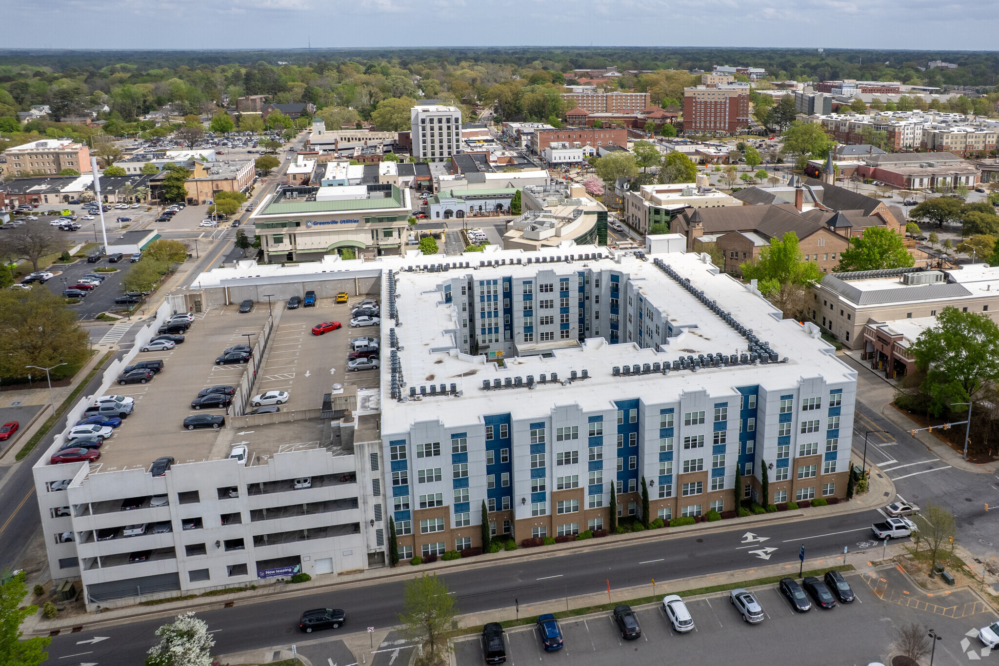 Aerial Photo - Yugo Greenville Uptown