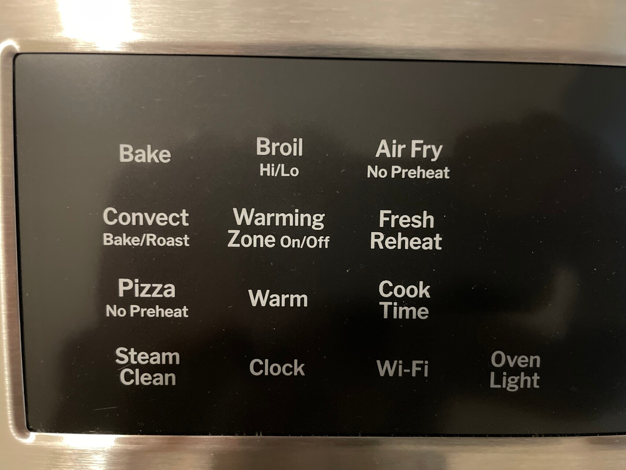 Range/oven settings close up - 5523 Ellsworth Ave