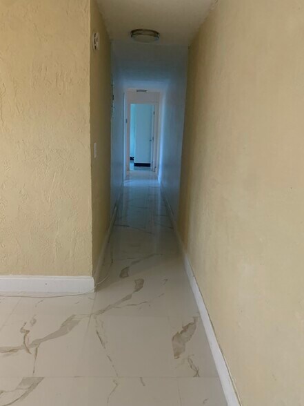 Really long hallway - 3000 NW 11th St