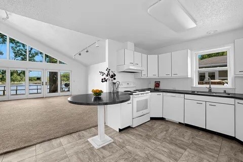 kitchen to living room view - 218 Shore Acres Rd