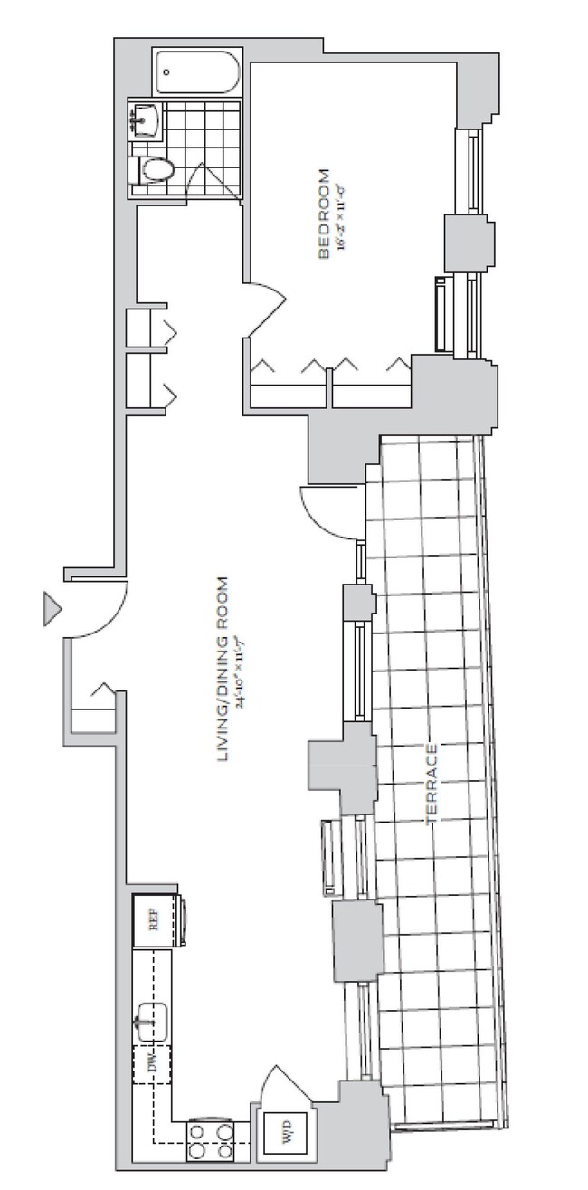 Floorplan - 70 Pine Apartments