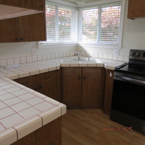Kitchen looking out to Street - 2132 Town and Country Ln