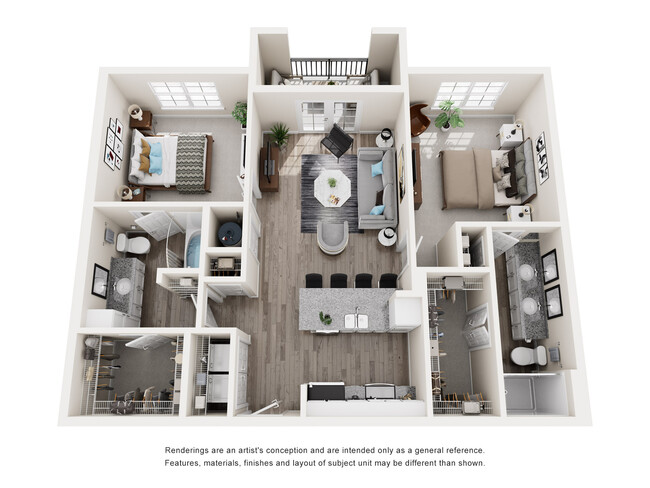 Floorplan - Water's Edge Apartments