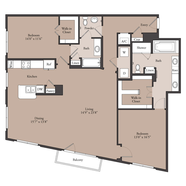 The Del Monte Floor Plan - The Belle Meade at River Oaks