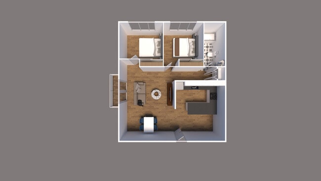 Aspen 3D Floorplan - Aspen Village