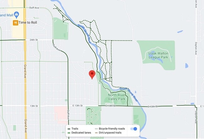 Building Photo - 2 bedroom, 1 full bath and one half bath two story duplex near parks and trails