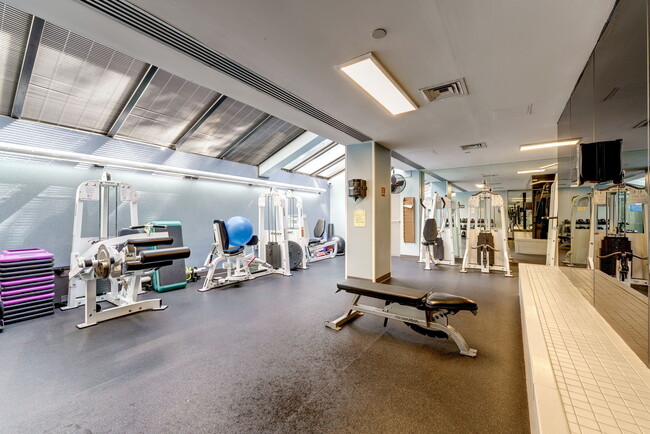 In gym there is plenty of room for your exercise routine! - 1530 Key Blvd