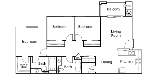 3BR/2BA - Orchard View