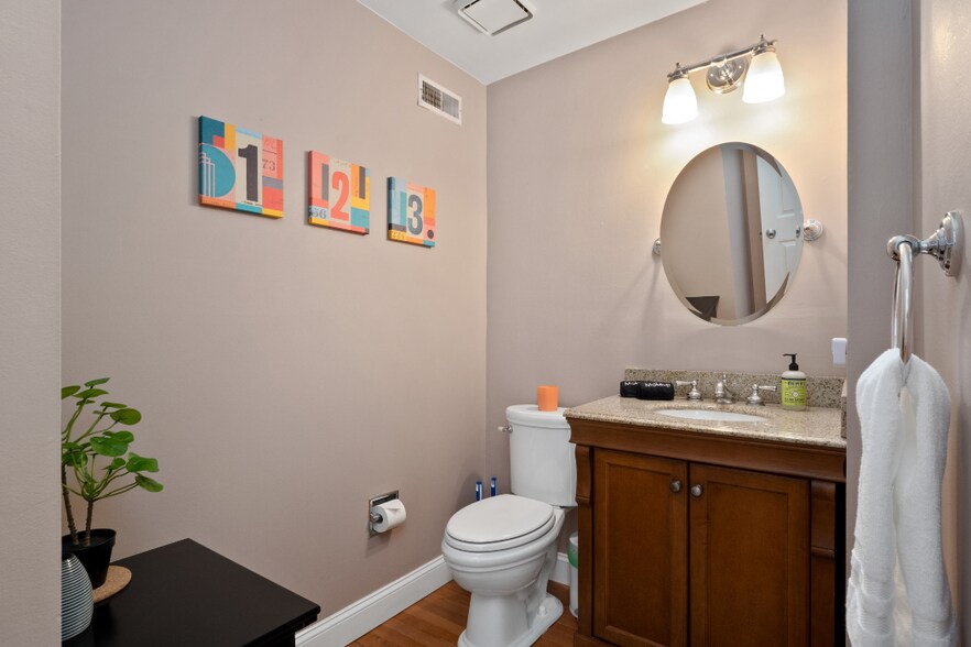 First Floor Half Bath - 1703 S 11th St