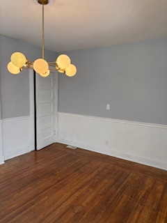 Large enough for an extended table and furniture - 381 Huntington Ave