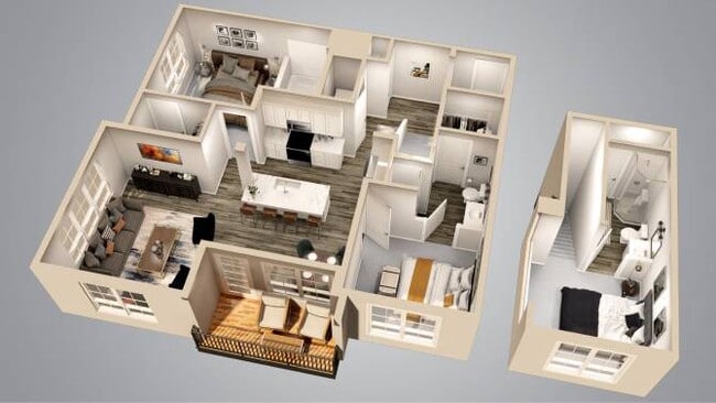 Floorplan - Caldera House