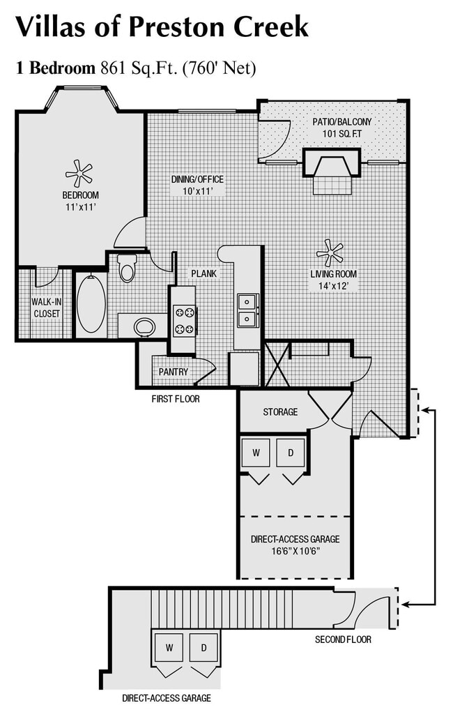 Floorplan - Villas Of Preston Creek