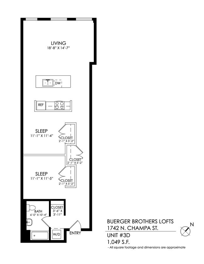 Floorplan - Buerger Brother Lofts