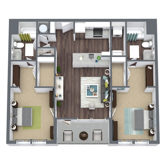 Floorplan - Smith and Porter