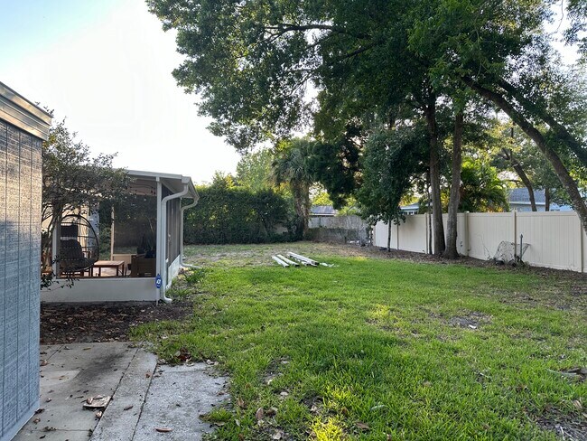 Backyard - 511 Lake Shore Dr