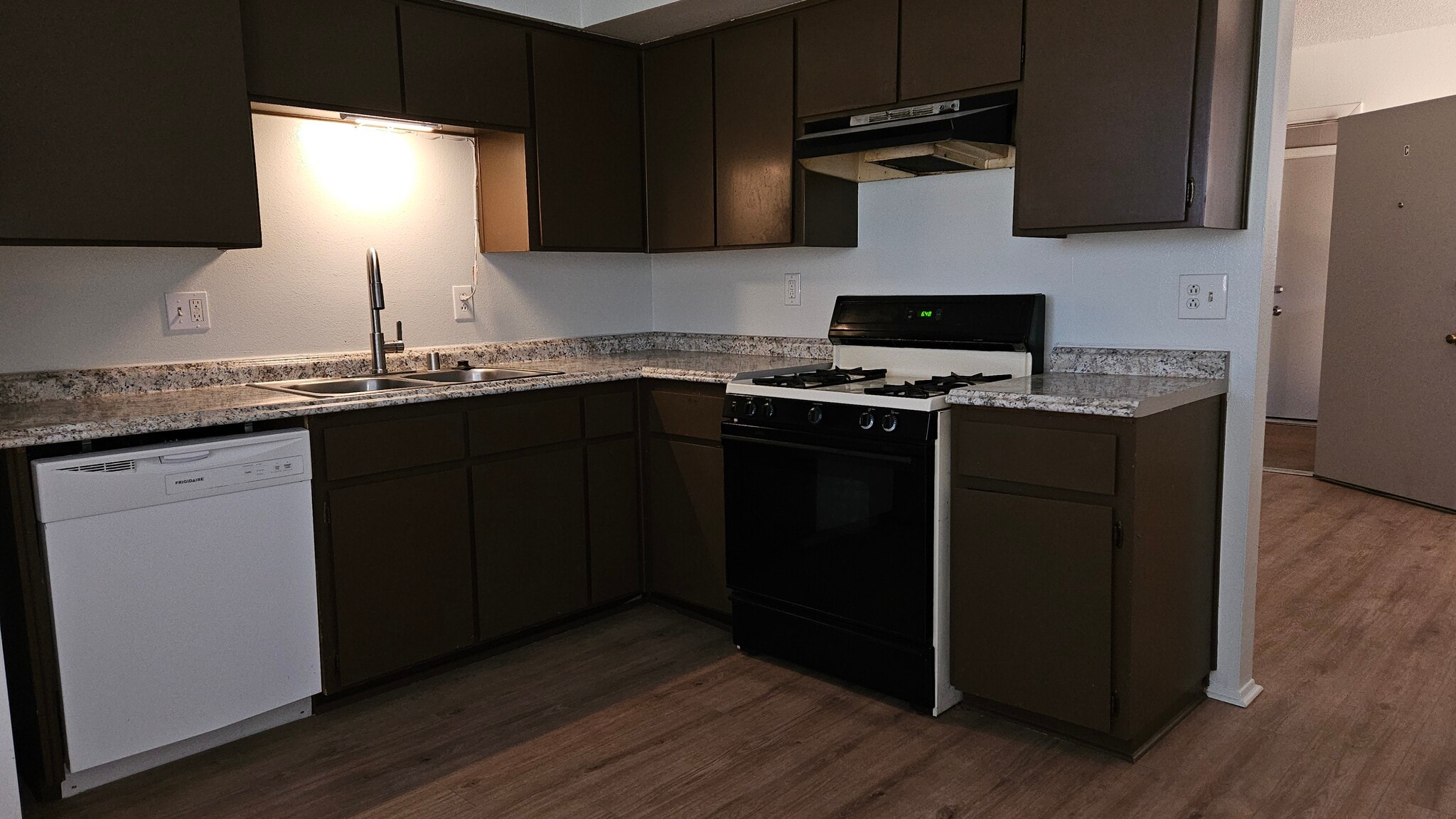 Kitchen, view toward living room. - 544 Chama St SE