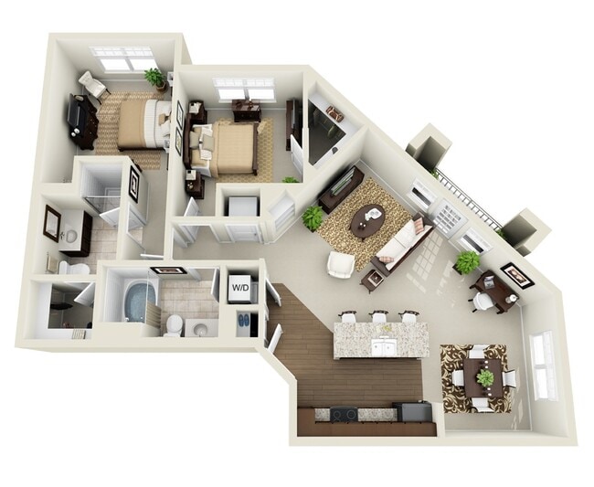 Floorplan - ZZZFountains at Mooresville Town Square