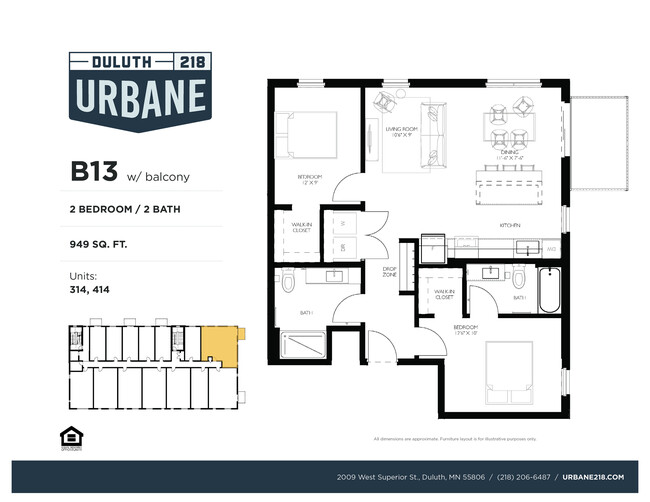 Floorplan - Urbane218