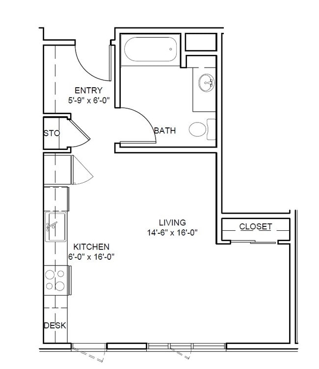 Floorplan - Miracles Central Apartments