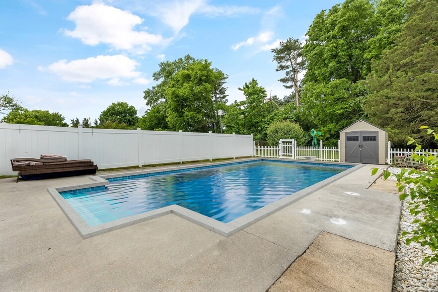 Private pool (virtually staged) - 1225 Ferd Hickey Rd