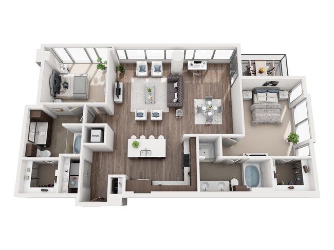 Floorplan - Northshore Austin