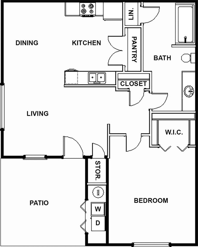 Floorplan - Bluffview Villas