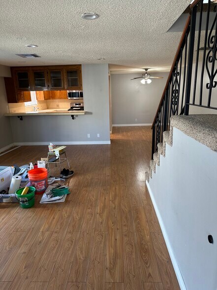 Still working…but this is entryway to living room - 17632 Los Alimos St