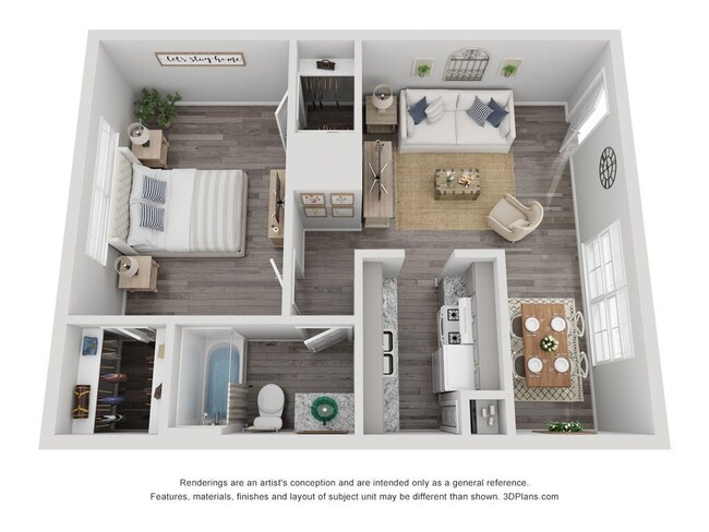 Floorplan - Allendale Village Apartments