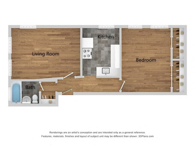 Floorplan - Palladian Apartments