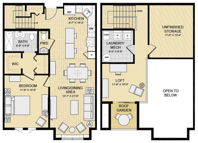 Floorplan - Parkside at the Harbors