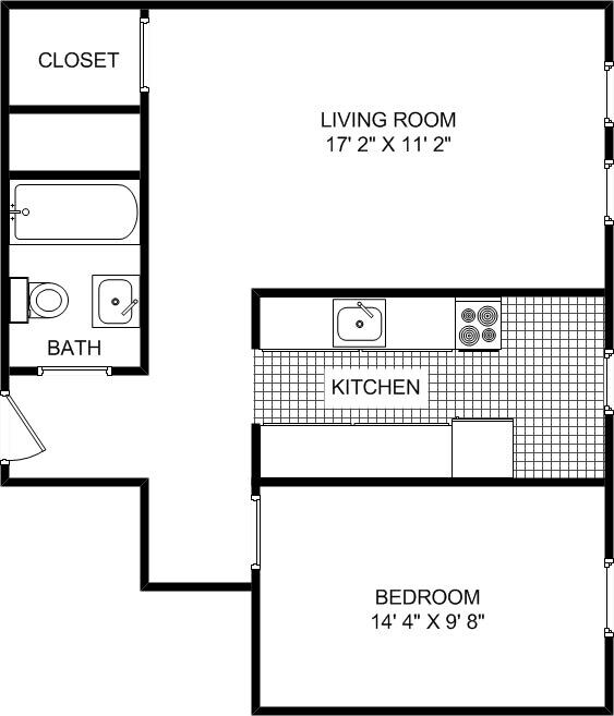 Floorplan - Barrington Apartments