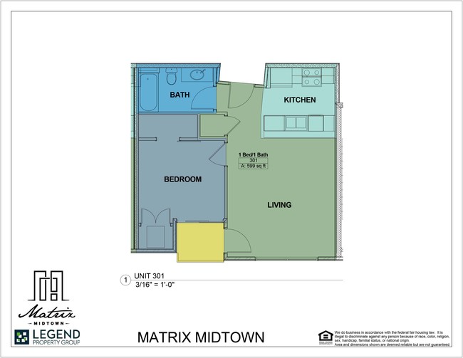 Floorplan - Matrix Midtown