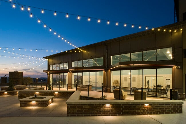 Courtyard at Dusk - University Hills Village