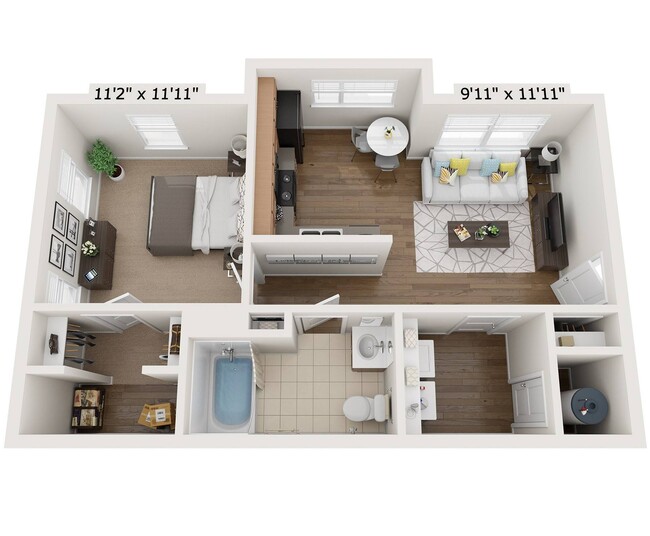 Floorplan - Beecher Terrace Phase II (0680)