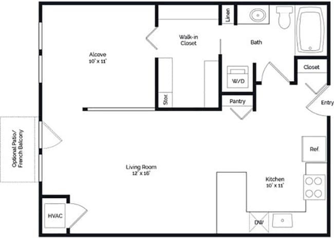 Floorplan - Marbella on Dean