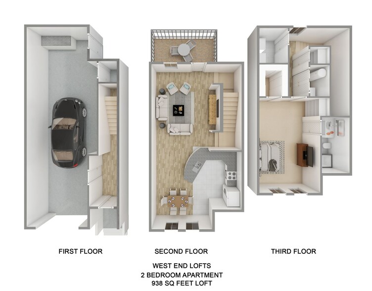 Interior Photo - West End Lofts