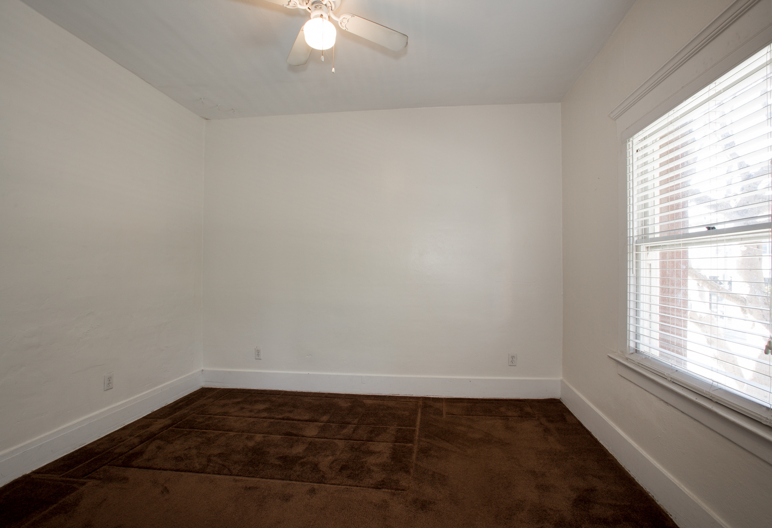 Bedroom looking out to park - 201 Pacific St