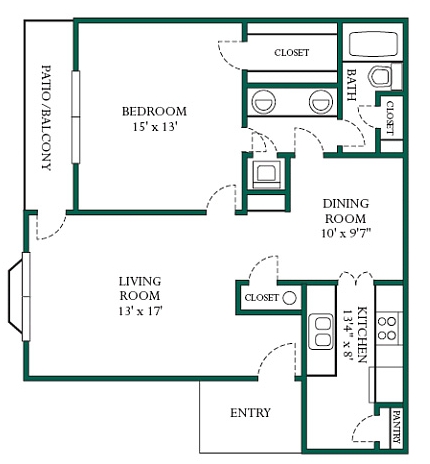 1BR/1BA - Braeswood Park Condominiums