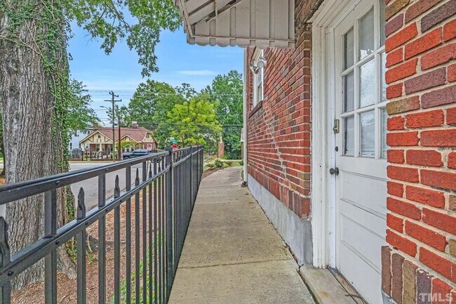 Side entrance and path - 1608 Fayetteville St