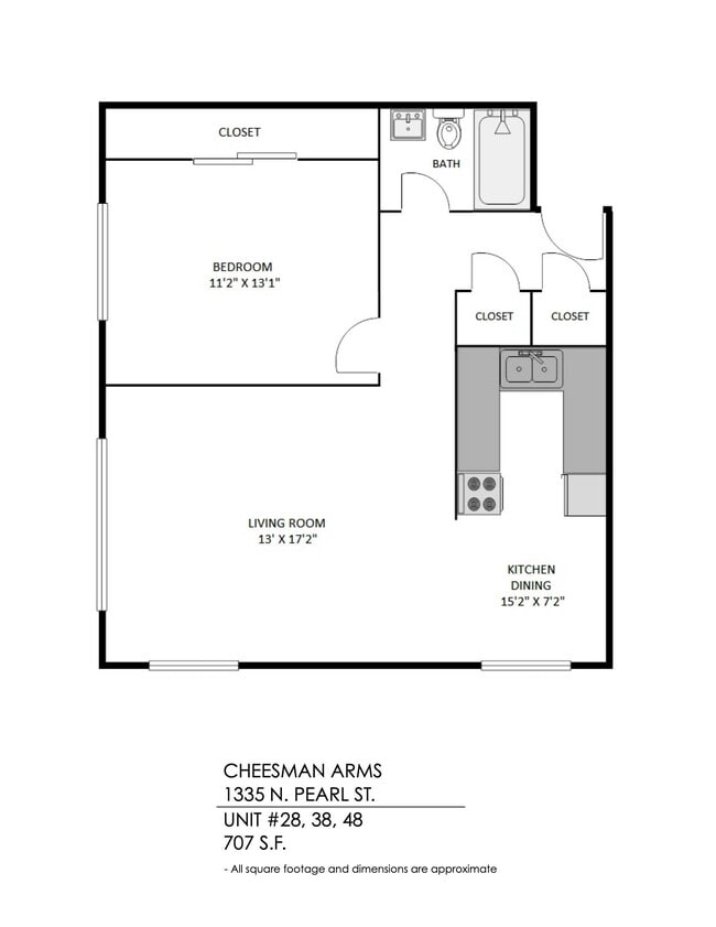 Floorplan - Cheesman Arms