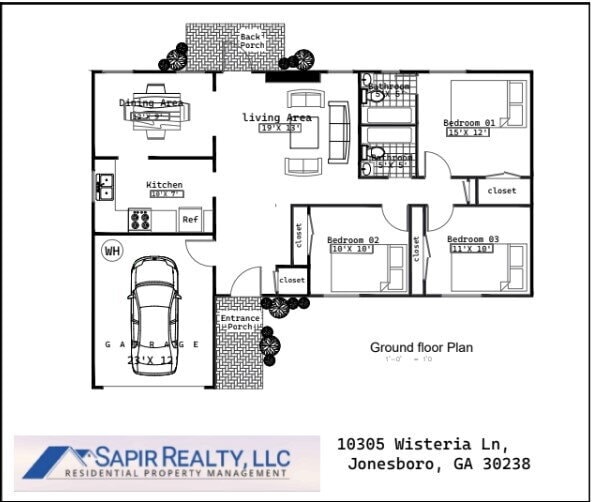 Primary Photo - Charming 3-Bedroom Retreat with 2 Full Bat...