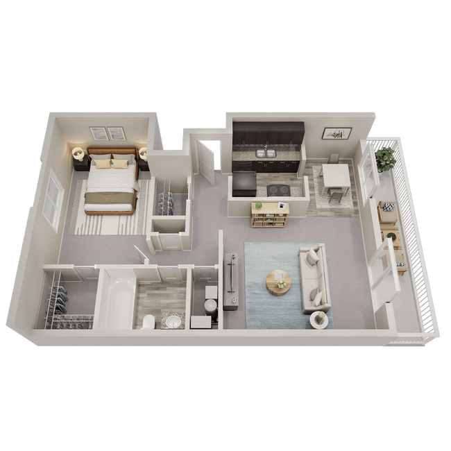 Floorplan - Weston Park Apartments