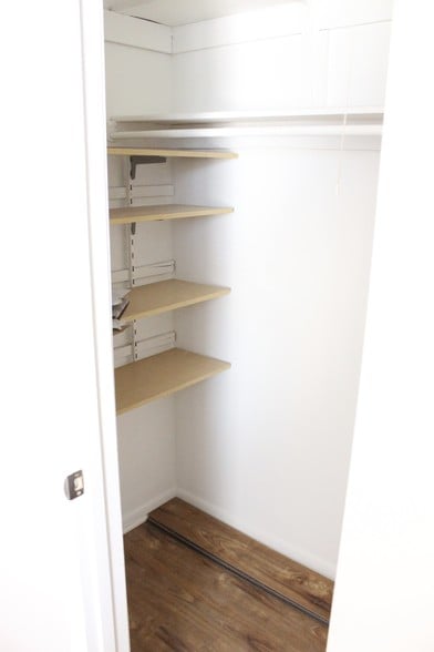 Left side of closet off of living area - 2841 S Wakefield St