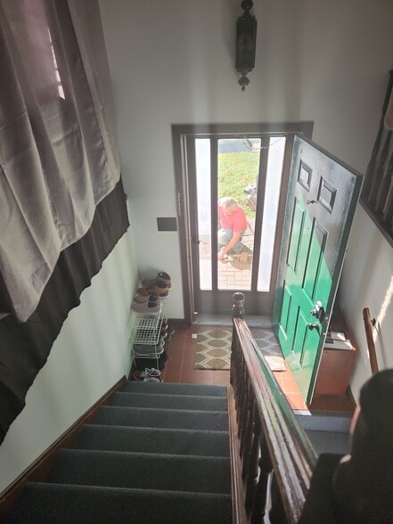 View from top of stairs - 2116 Thaler Ave