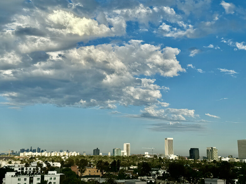 View from Living Room - 321 S San Vicente Blvd