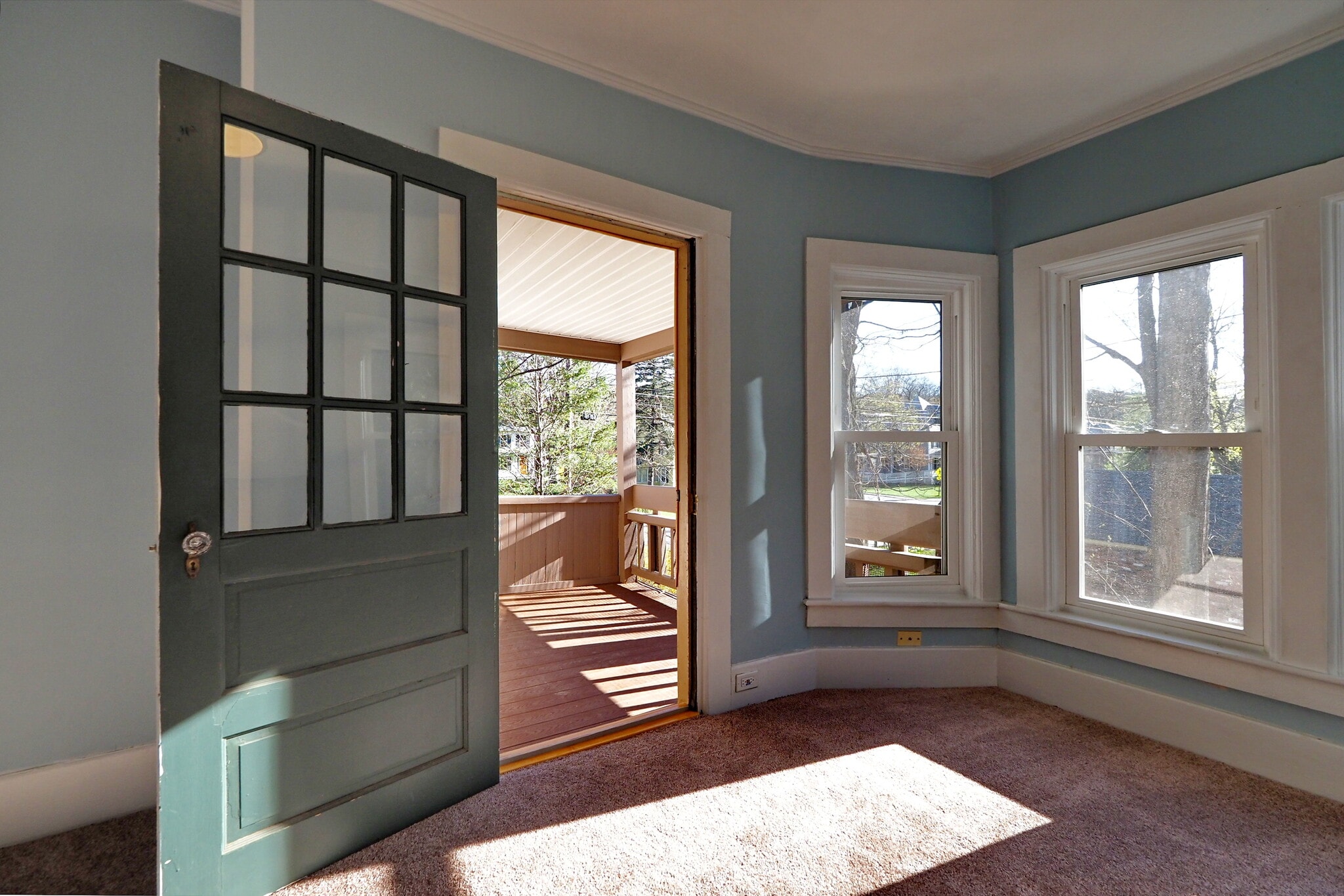 Porch Access from Living Room - 197 Western Ave