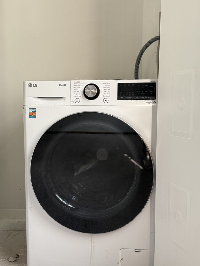 All in one washer dryer in bedroom closet - 4 Doncaster Ct
