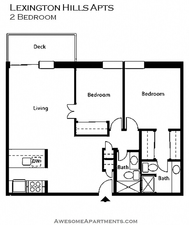 Floorplan - Lexington Hills Apartments